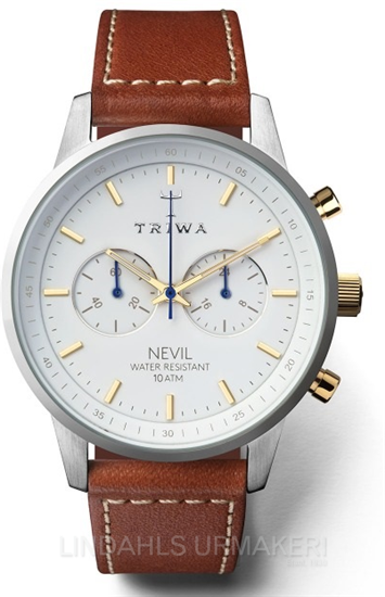 Triwa Snow Nevil Brown Sewn Classic 